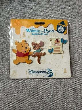 Winnie the Pooh Pin Set - July 7/12